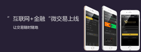 “互联网+金融”移动交易交易系统上线
